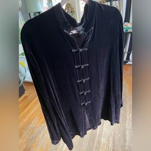 Eileen Fisher Velvet Blouse